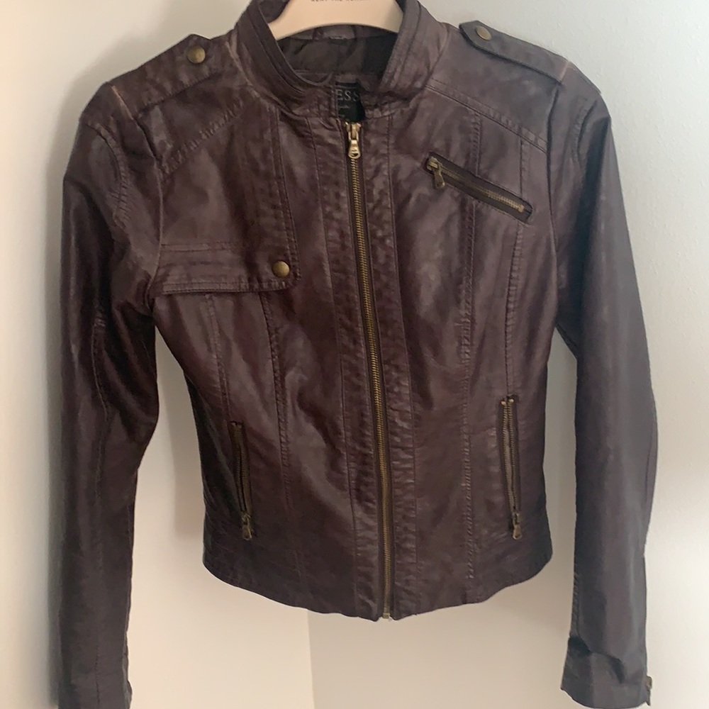 Guess Leather Coat